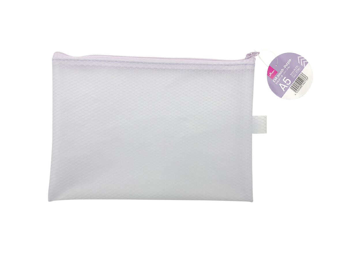 Daiso EVA pouch -Purple- A5 FrontPackage