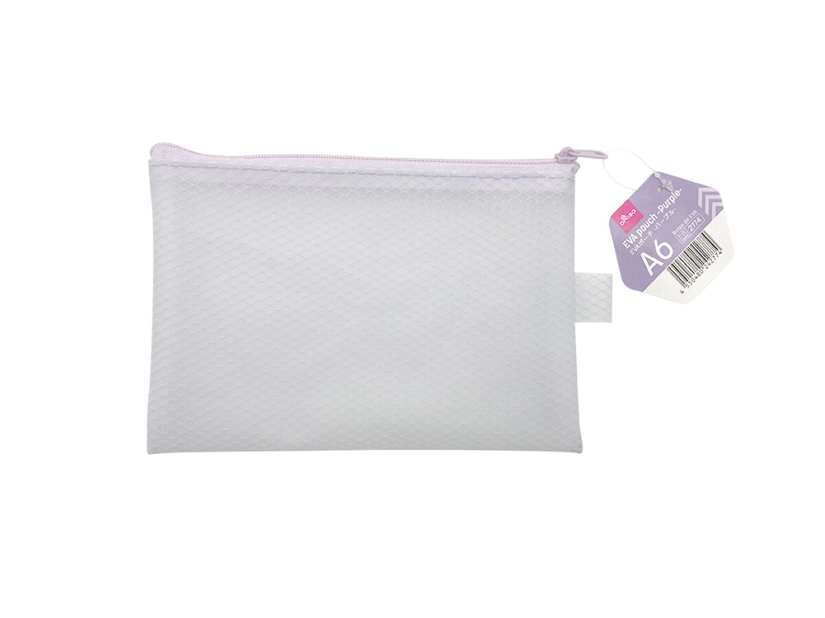 Daiso EVA pouch -Purple- A6 FrontPackage