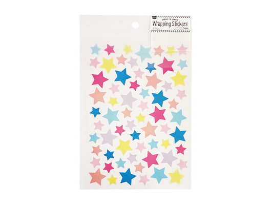 Daiso WRAPPING STICKER AURORA STAR FrontPackage