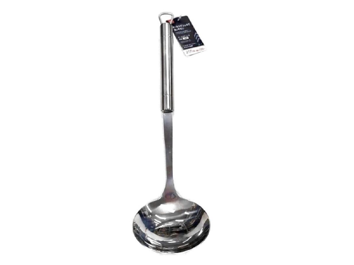 Daiso All Stainless Steel Big Ladle FrontPackage