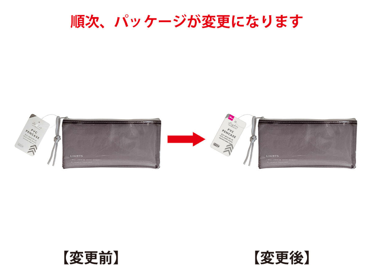 Daiso PVC pencase-CIS Shadow mesh- FrontPackage