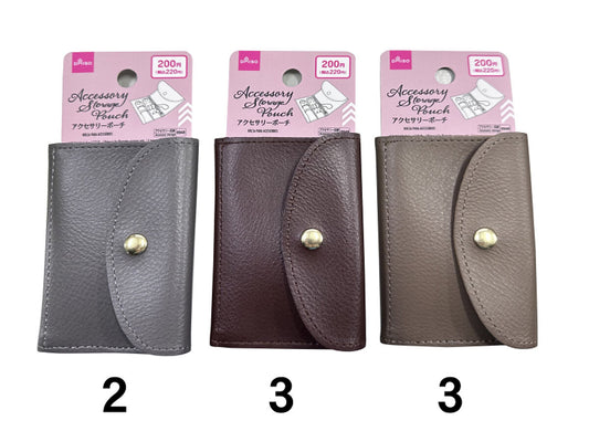 Daiso Accessory Storage Pouch FrontPackage