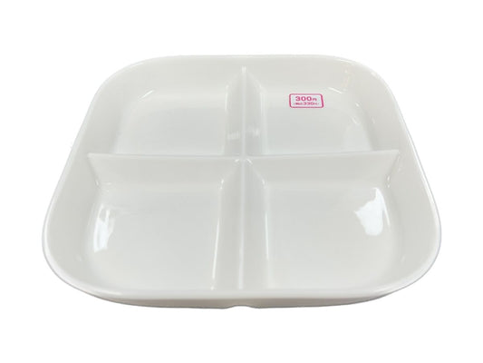 Daiso 4 Compartment Plate FrontPackage
