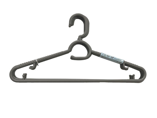 Daiso Hanger -Gray - 5 pcs.- FrontPackage