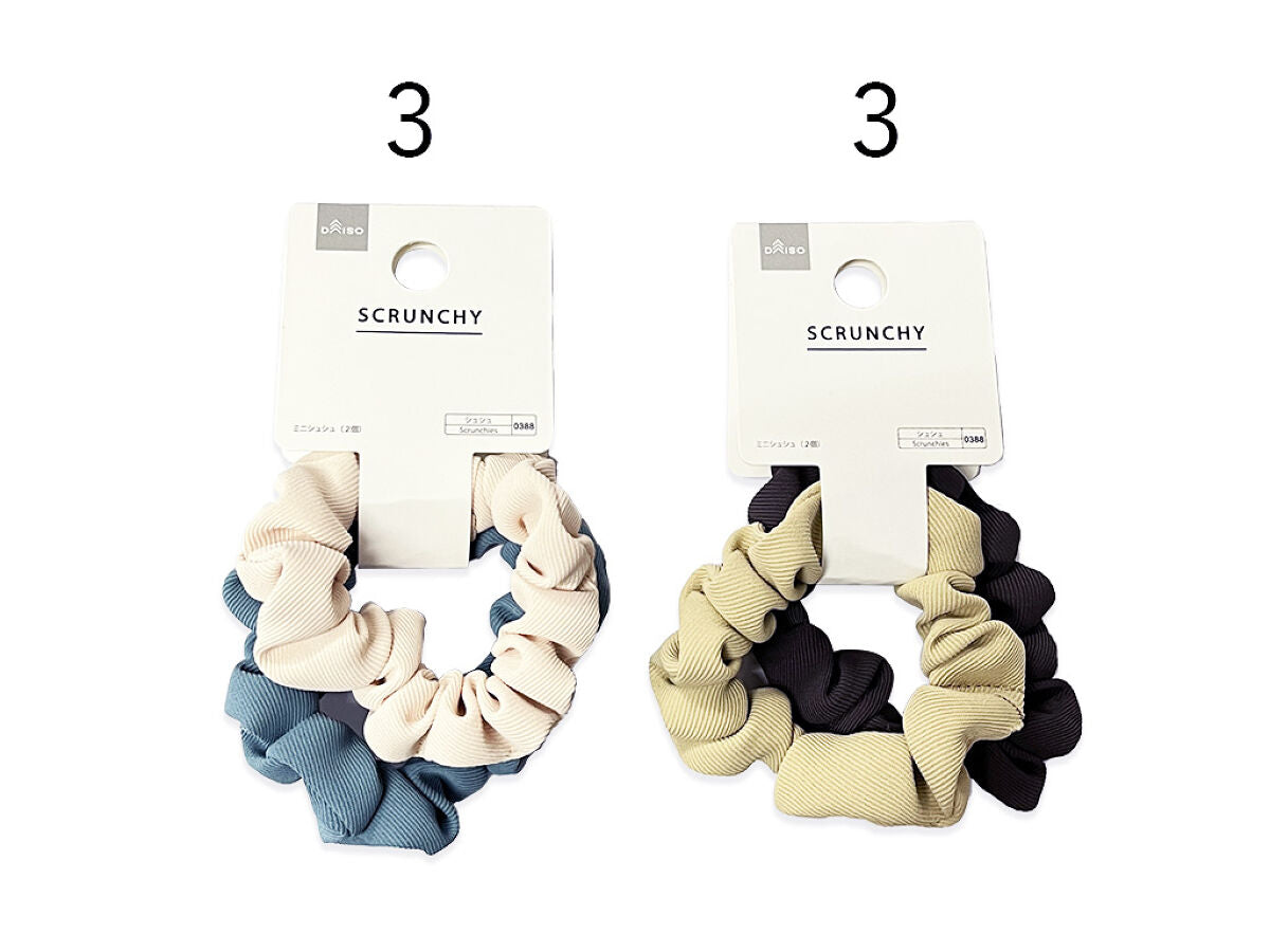 Daiso Mini Scrunchy -2 pcs.- FrontPackage