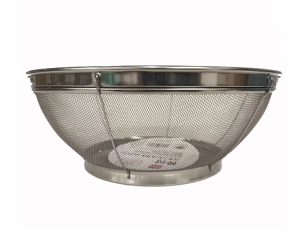 Daiso Stainless Steel Strainer -With Trimming - FrontPackage