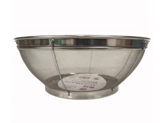 Daiso Stainless Steel Strainer -With Trimming - FrontPackage