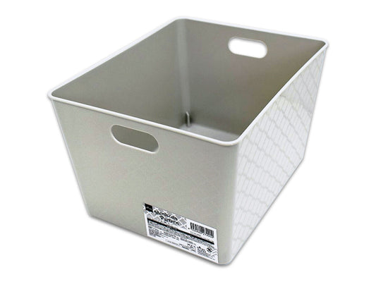 Daiso Basket (Moroccan pattern, Deep type, Gray) FrontPackage