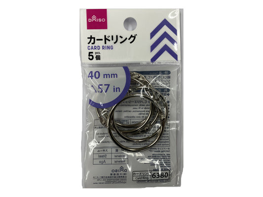 Daiso CARD RING FrontPackage