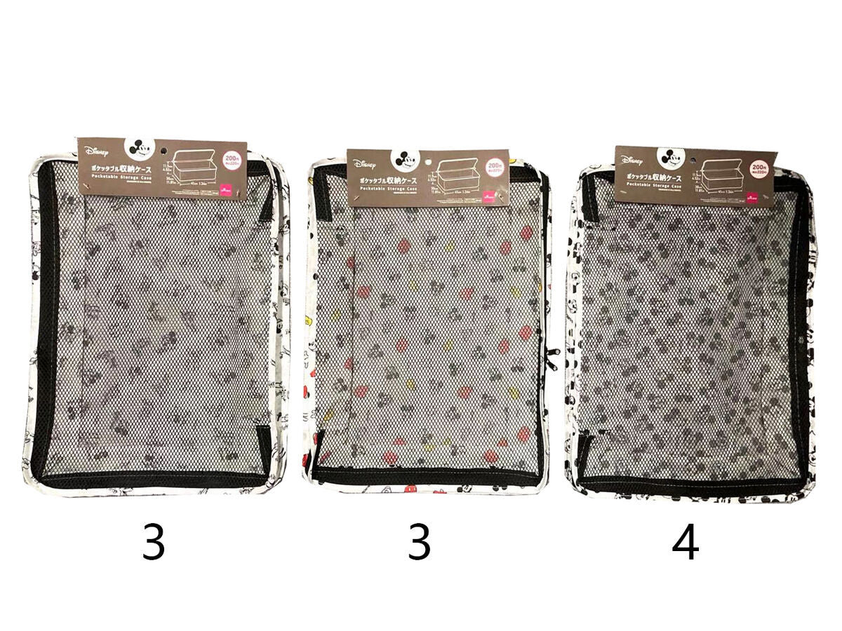 Daiso Pocketable Storage Case -Mickey and Friends- FrontPackage