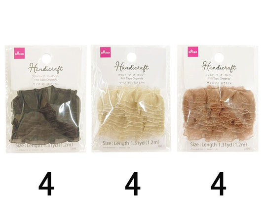 Daiso Frill Tape - C - Organza- FrontPackage