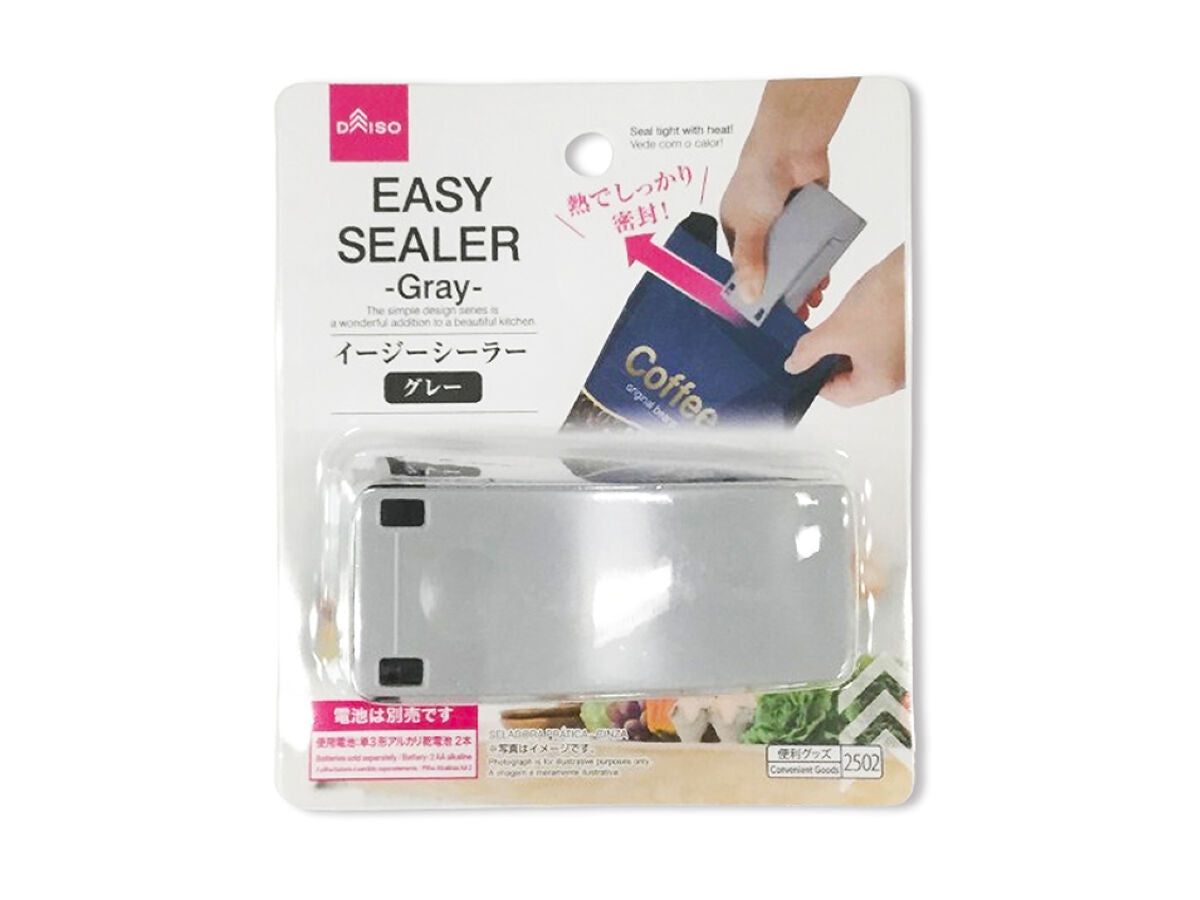 Daiso Easy Sealer - Gray - FrontPackage