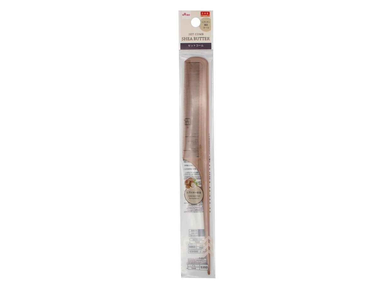 Daiso Set comb (With shea butter) FrontPackage