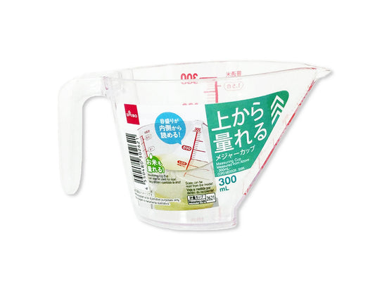 Daiso Measuring Cup Measured from Above FrontPackage