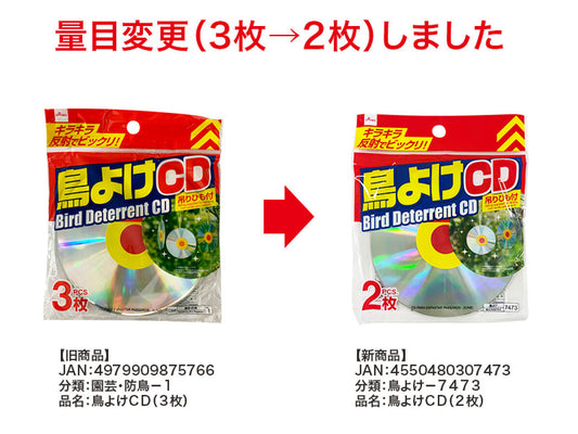 Daiso Bird Guard CD -2 PCS.- FrontPackage