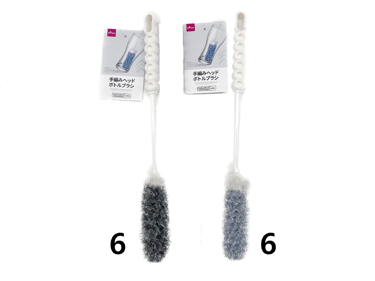 Daiso hand-knitted head bottle brush FrontPackage