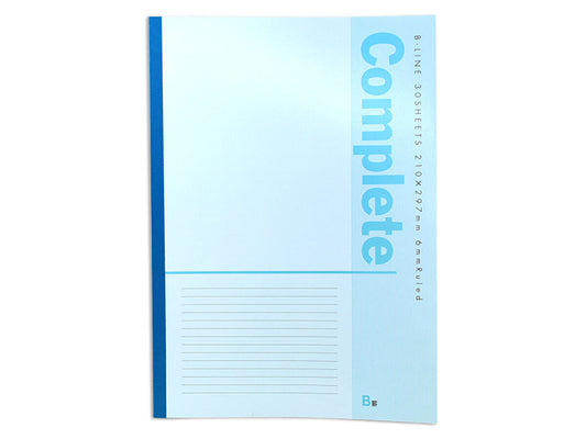 Daiso Notebook (A4, B-ruled, 30 sheets) FrontPackage