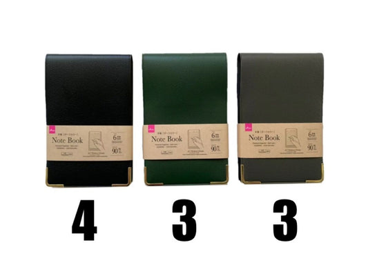 Daiso Personal Organizer - Dark color - A7 - 90 Pages- FrontPackage