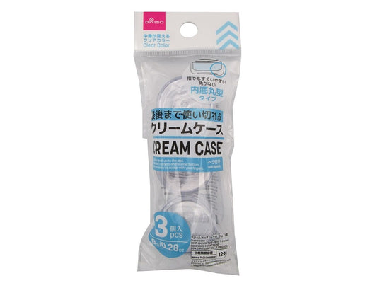Daiso Cream Case -With Spatula - 3 pcs.- FrontPackage