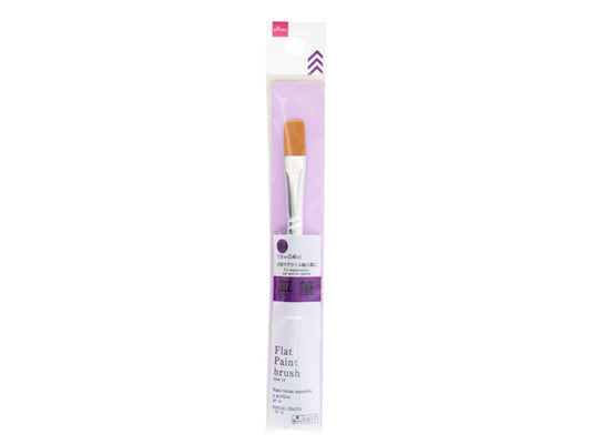 Daiso Flat Paintbrush -Size 14- FrontPackage