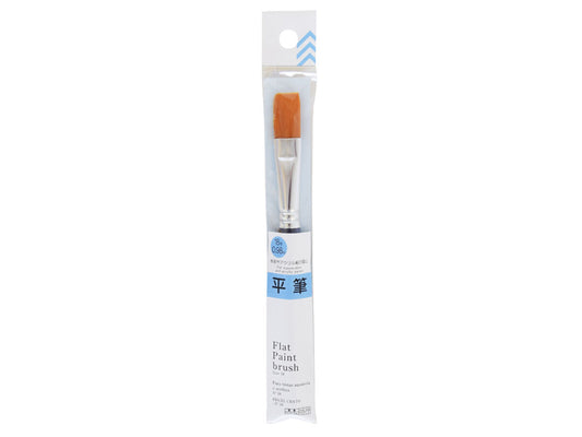Daiso Flat Paintbrush -No.18 - FrontPackage