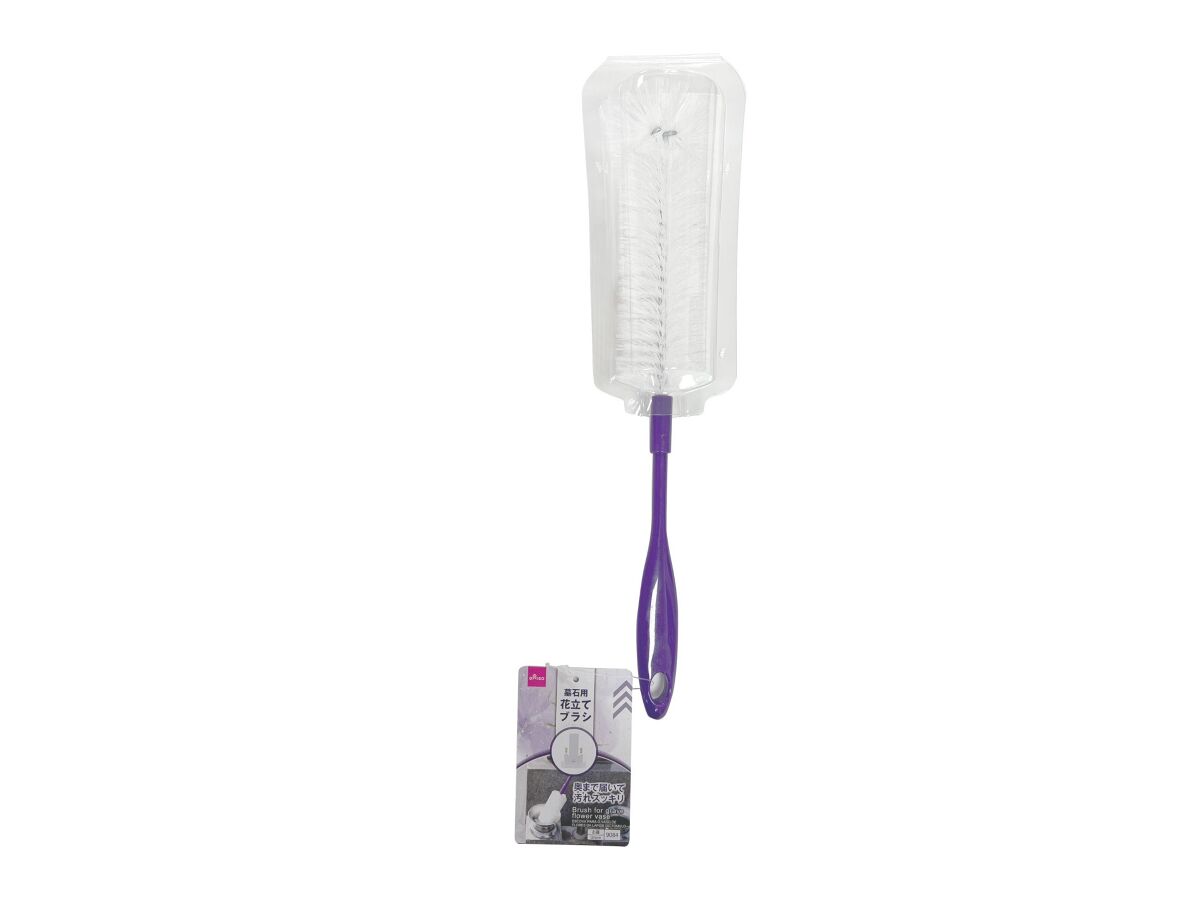 Daiso Brush for grave flower vase FrontPackage