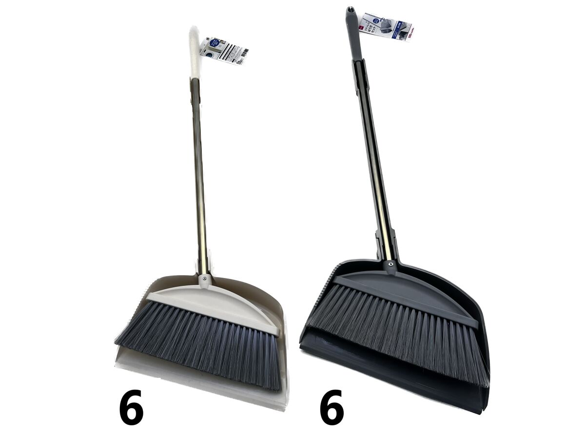 Daiso Stainless Steel Broom Set FrontPackage