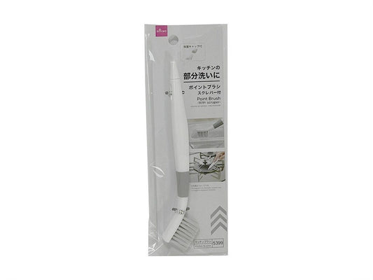 Daiso Point Brush -With scraper- FrontPackage
