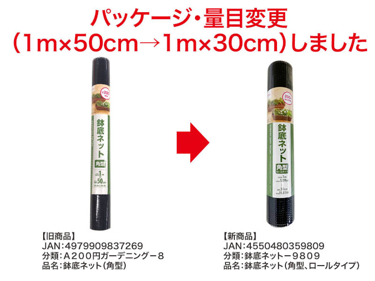 Daiso Pot Base Net -Square - Roll Type- FrontPackage
