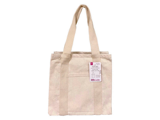 Daiso Tote Bag -3 Partitions - Canvas Cloth- FrontPackage