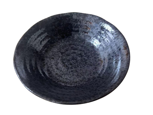 Daiso Lightweight Tenmoku Shallow Bowl FrontPackage