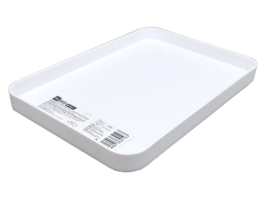 Daiso Stackable Storage Box -Tray - White- FrontPackage
