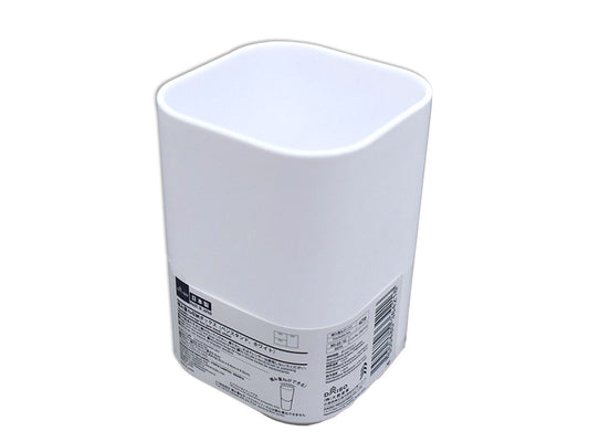 Daiso Stackable storage box (pen stand, white) FrontPackage