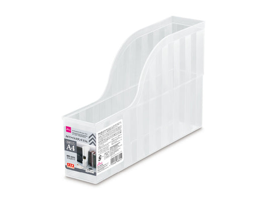 Daiso A4 File Stand -Slim -Clear- FrontPackage