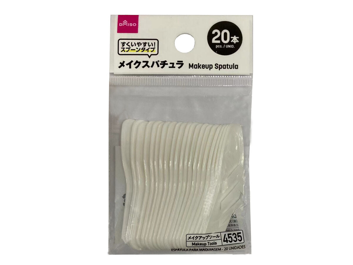 Daiso Makeup Spatula -20pcs.- FrontPackage