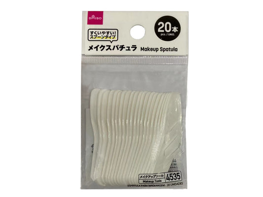 Daiso Makeup Spatula -20pcs.- FrontPackage