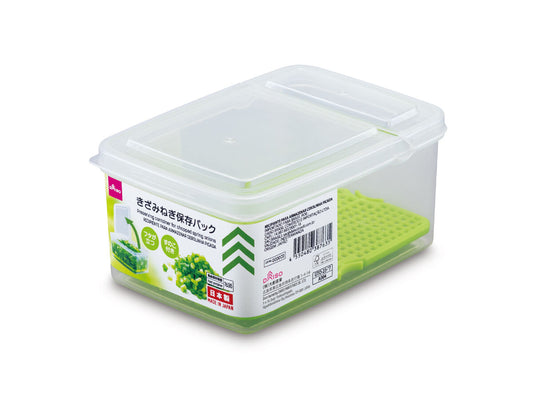 Daiso Preserving container for chopped spring onions FrontPackage