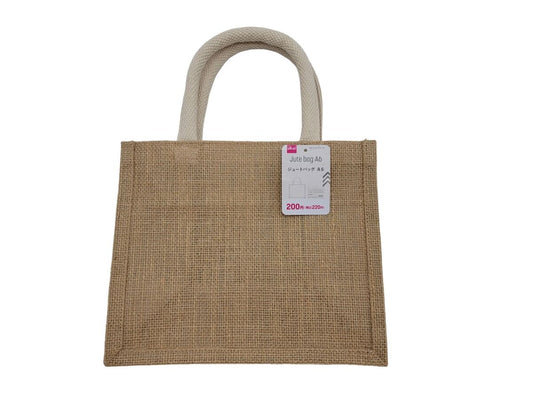 Daiso Jute bag A6 FrontPackage