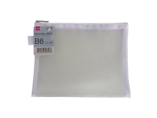 Daiso Mesh Case -B6 - White- FrontPackage