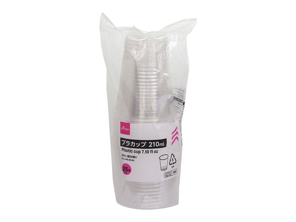 Daiso Plastic Cup - 25 pcs.- FrontPackage