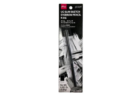 Daiso UG SLIM SKETCH EYEBROW PENCIL N 06 FrontPackage
