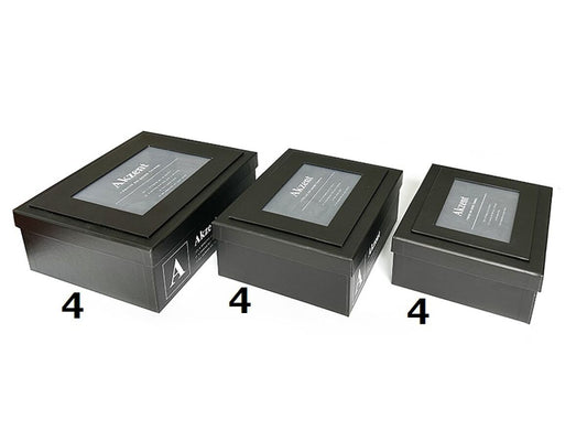 Paper Box -With Photo Frame - Black-