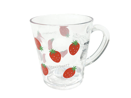 Daiso PS Mug -Strawberry Pattern- FrontPackage