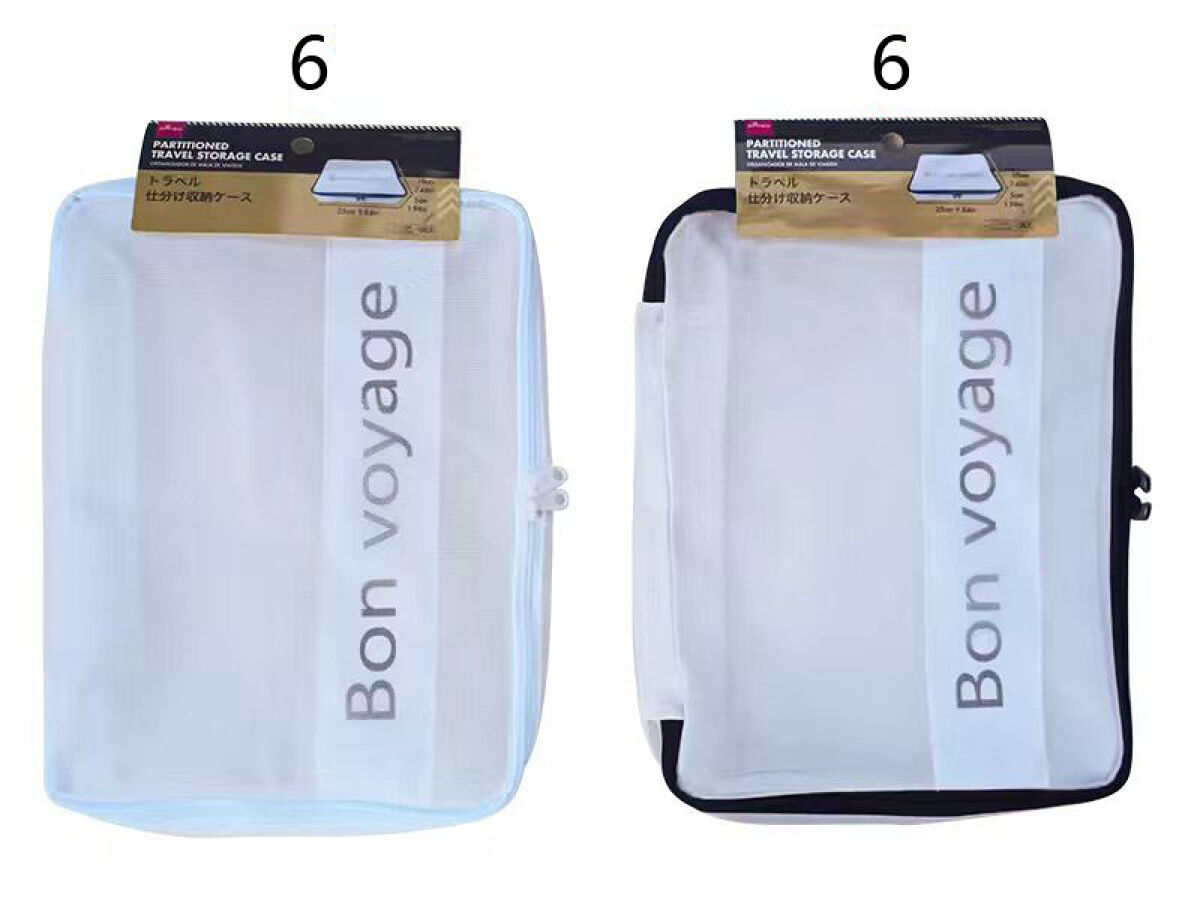 Daiso Partitioned Travel Storage Case FrontPackage