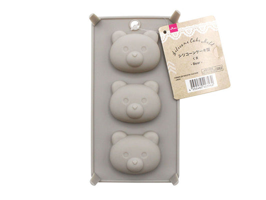 Daiso Silicone Cake Mold -Bear- FrontPackage