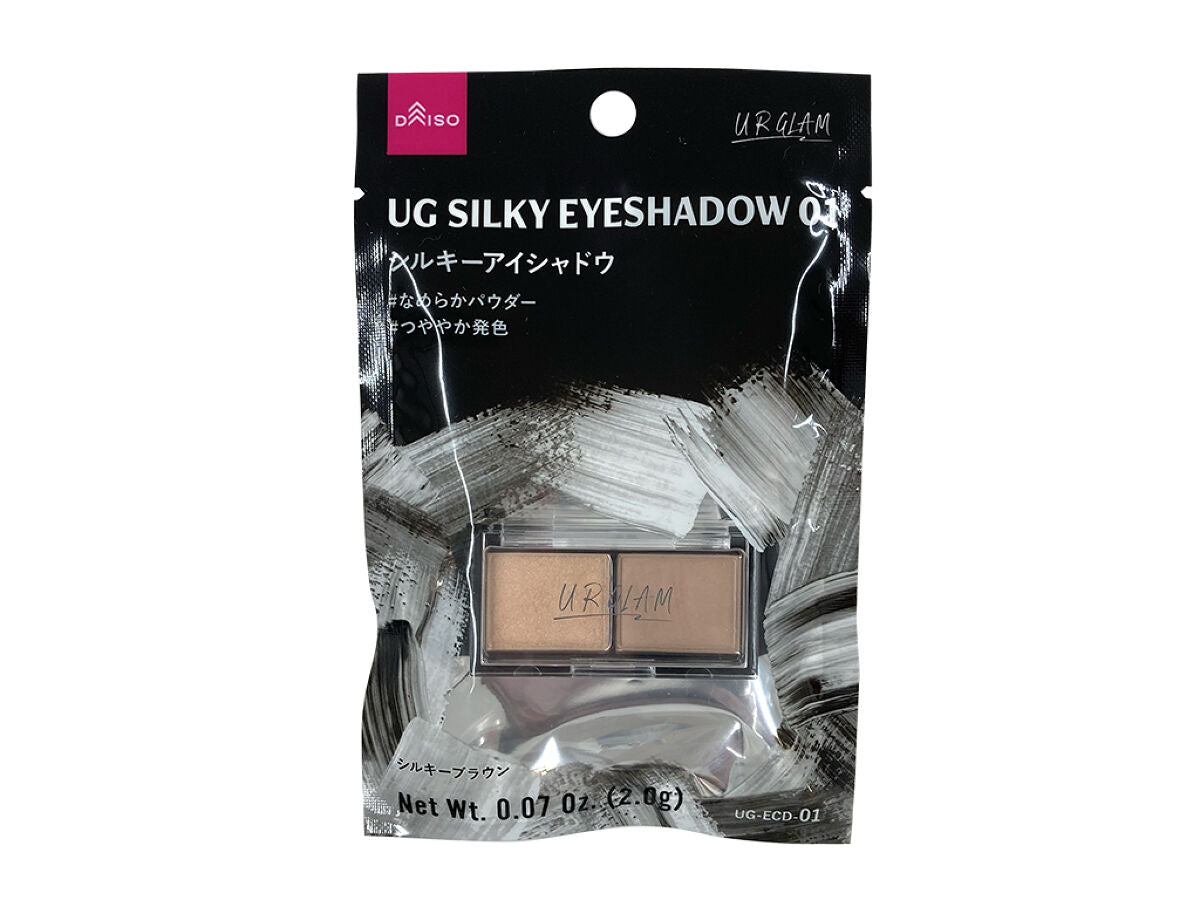 Daiso UG SILKY EYESHADOW 01 FrontPackage