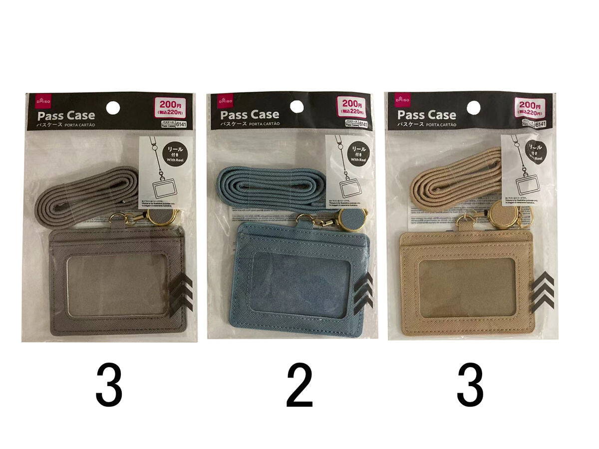 Daiso Pass Case -With Reel- FrontPackage