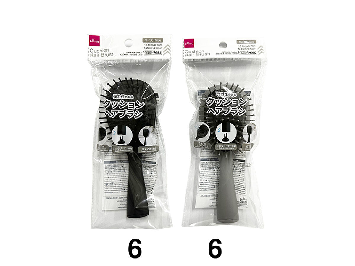 Daiso Cushion Hair Brush FrontPackage