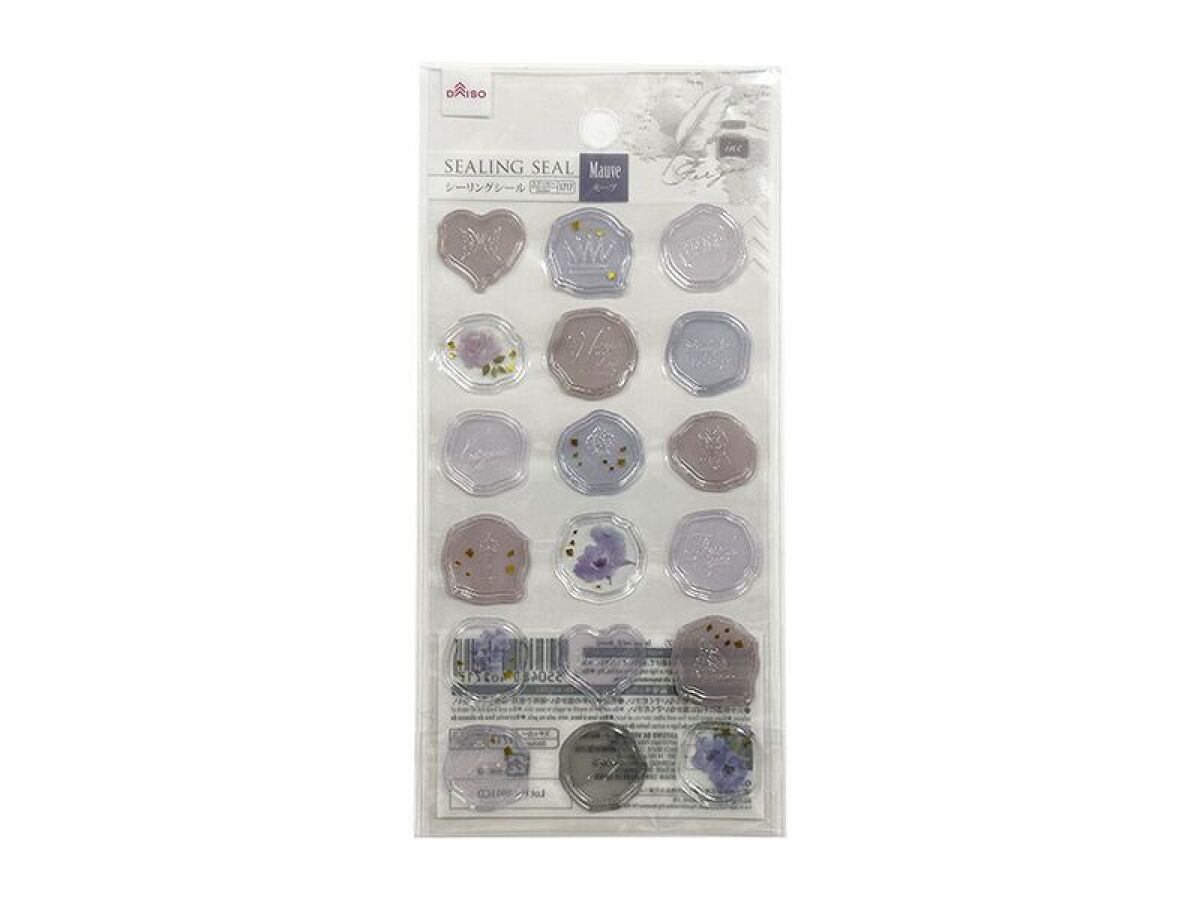 Daiso Sealing Seal (F Mauve) FrontPackage