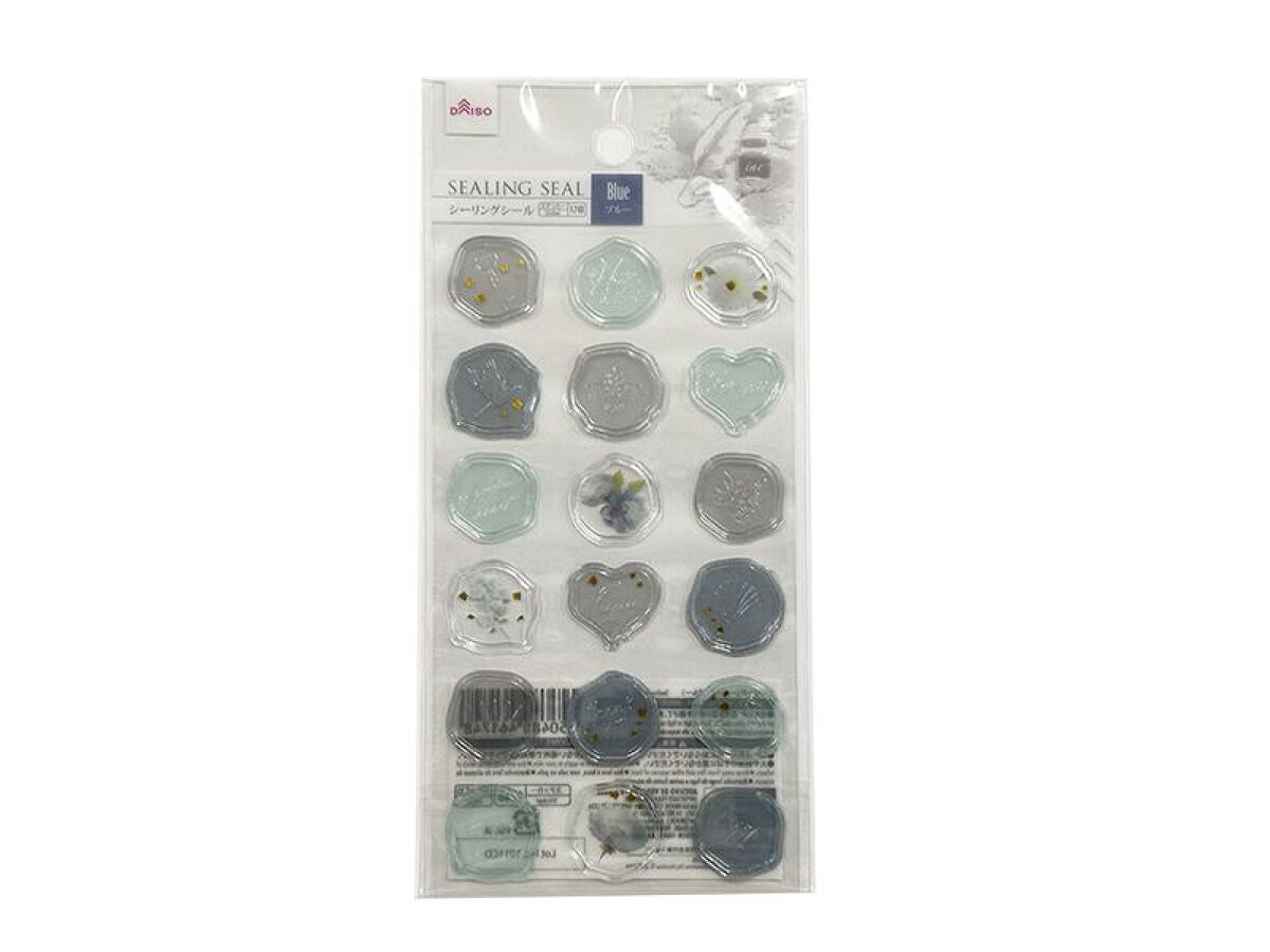 Daiso Sealing Seal (E Blue) FrontPackage